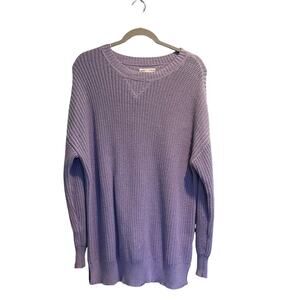 Aeropostale Lavender Womens Knit Sweater Medium Oversized